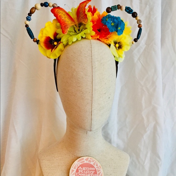 Tiki Jungle Cruise Minnie Mouse Ears Disney Insp - Picture 2 of 3